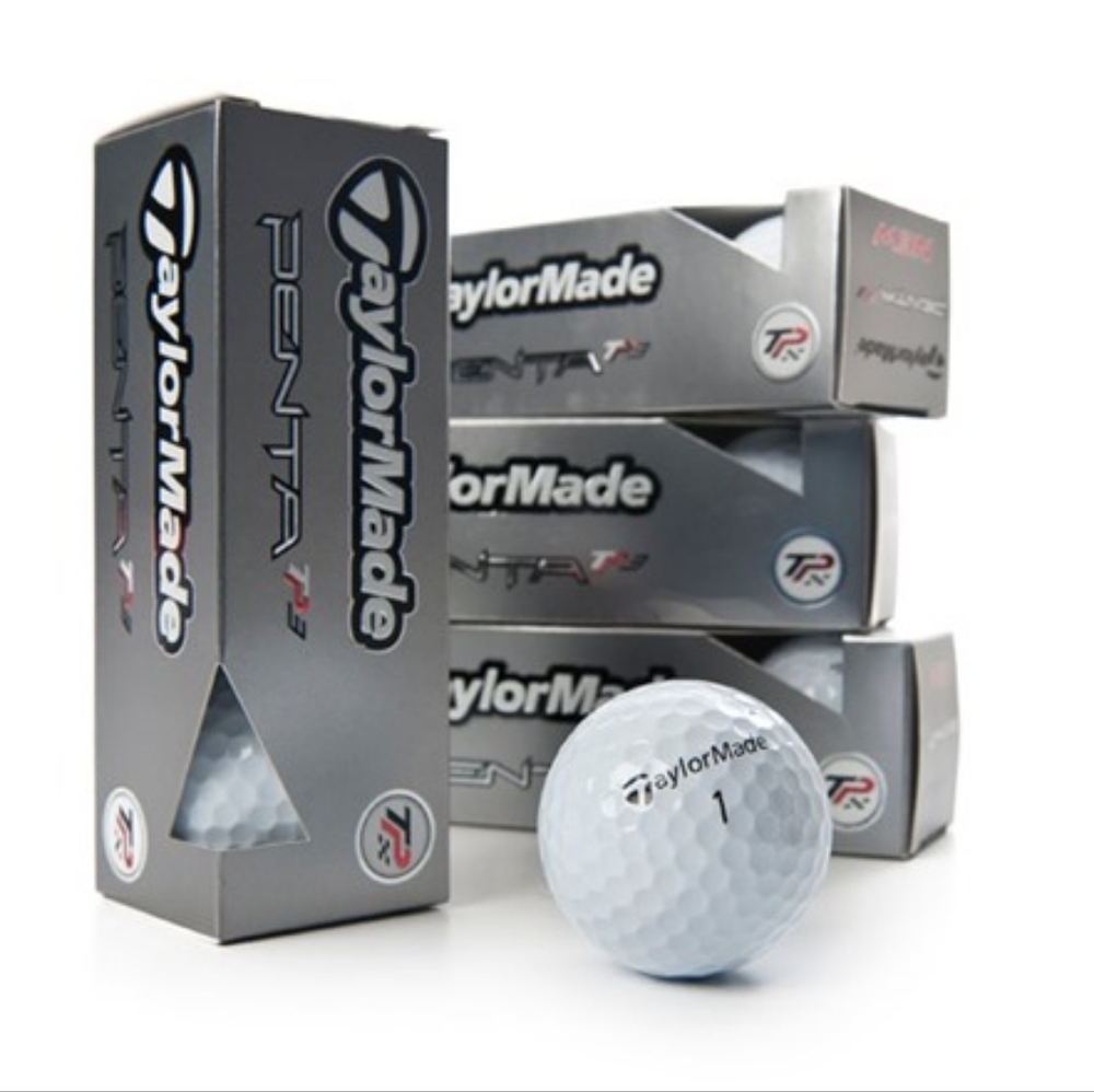 TaylorMade Penta‎ TP3 Golf Balls - 4 Sleeves New In Box